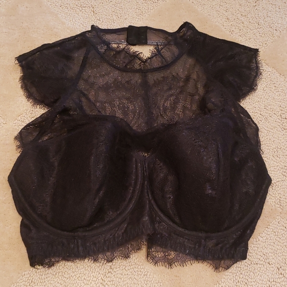 Victoria Secret Lace Bra, Sz 34DD - Picture 1 of 8